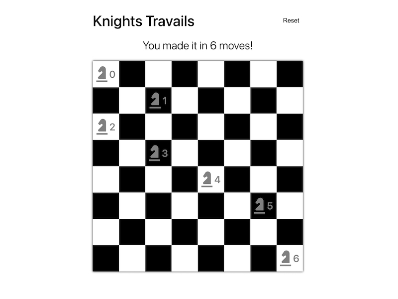 Knights Travails App Preview